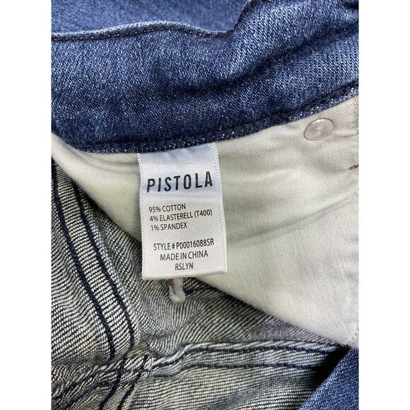 Pistola Blue 'Lennon' Denim Jeans Size 24 - Picture 5 of 5